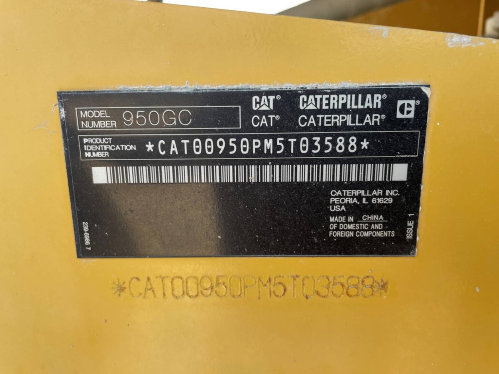 Cargador frontal 950GC 