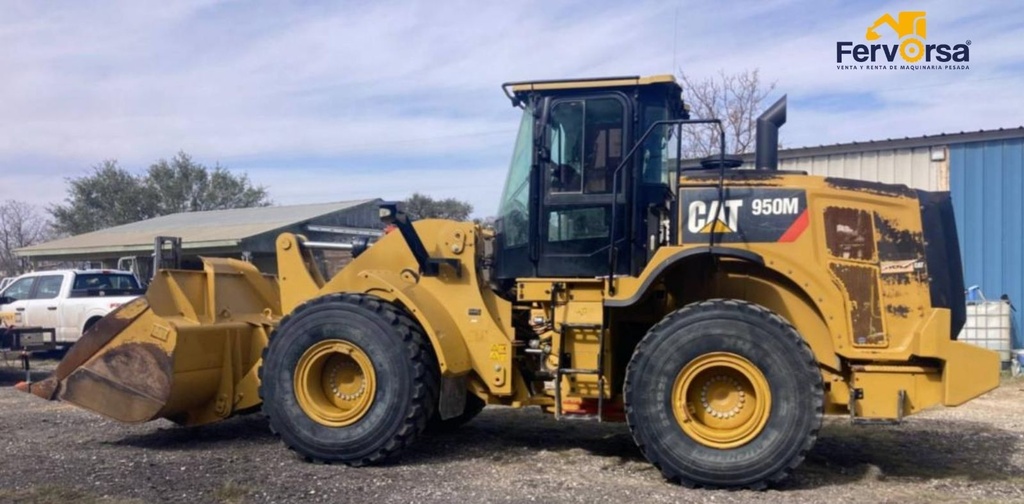 Cargador Frontal Caterpillar 950M 2019 | Wheel Loader con Cabina Cerrada y Cucharón