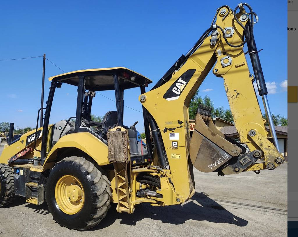 Retroexcavadora Caterpillar 416F2 2019 Usada 4x4 | Importada de USA