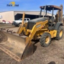 Retroexcavadora John Deere 310G 2002 | Retroexcavadora 4x4 para Construcción 